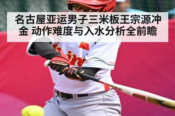名古屋亚运男子三米板王宗源冲金 动作难度与入水分析全前瞻